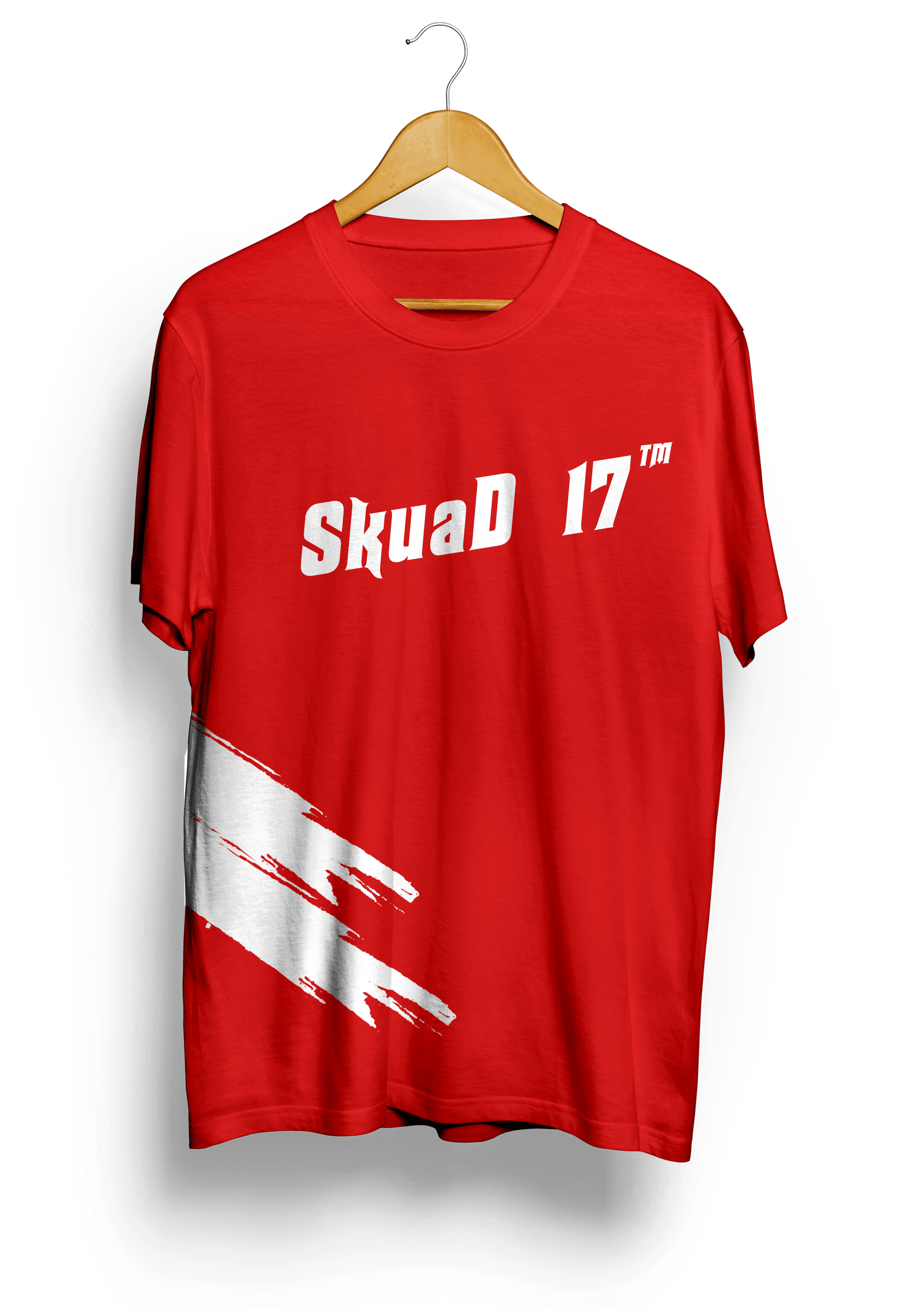 Red Skuad 17 T-Shirt - (S.17 Collection)